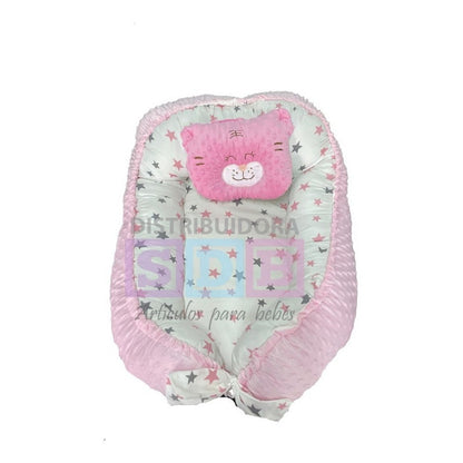 Cojin Nido Bebe Varios Diseños Antialergico Envío Gratis